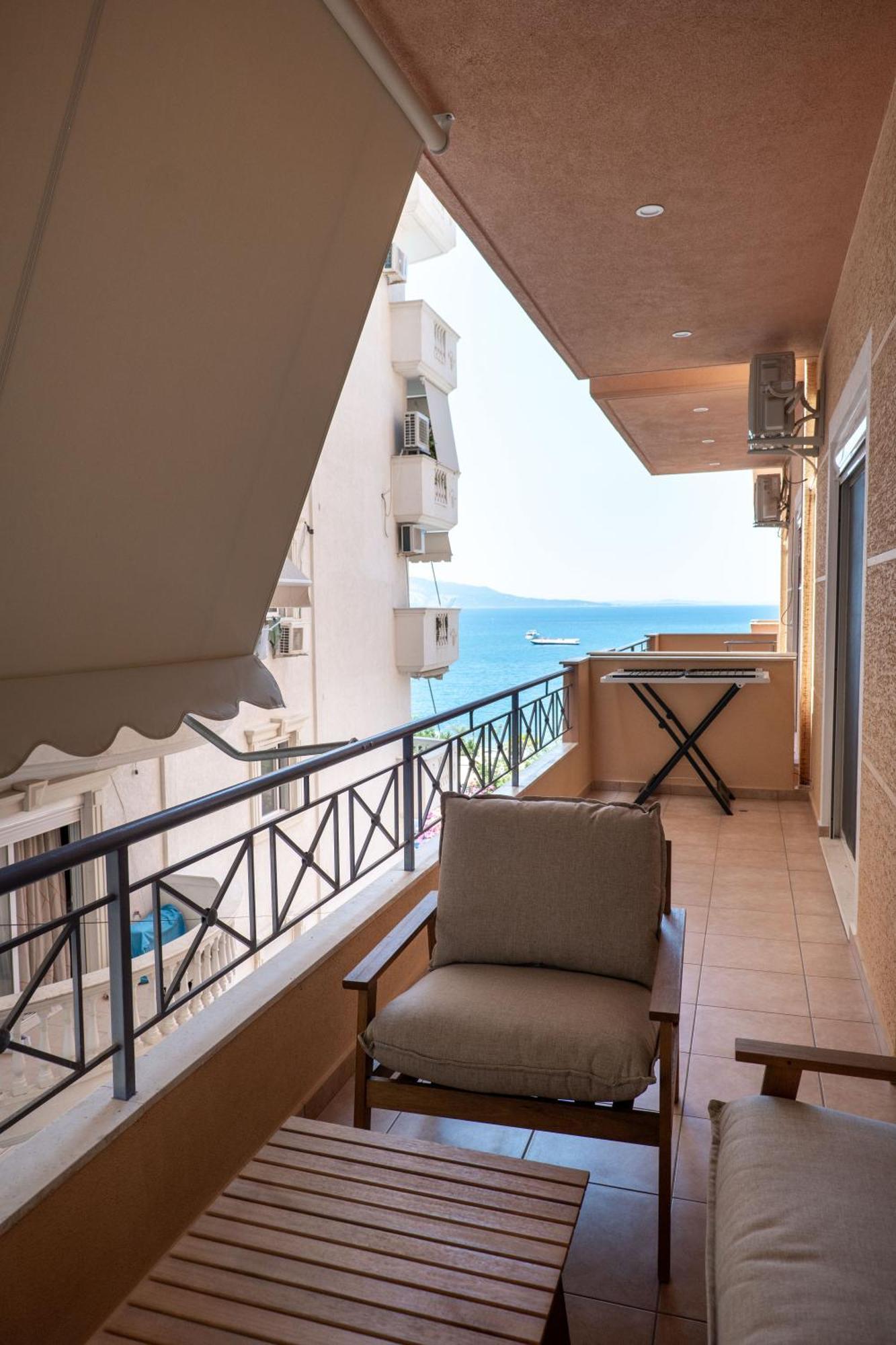 Noel Sea View Apartments Sarande Exterior photo